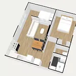L'ecrin - 2 Bedrooms - Large Free Parking & Close To Tram Apartment Grenoble