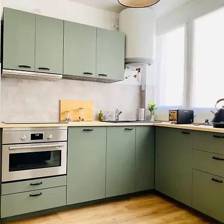 Ecrin Large Parking 2 Bedrooms Fiber Close To Tram 公寓