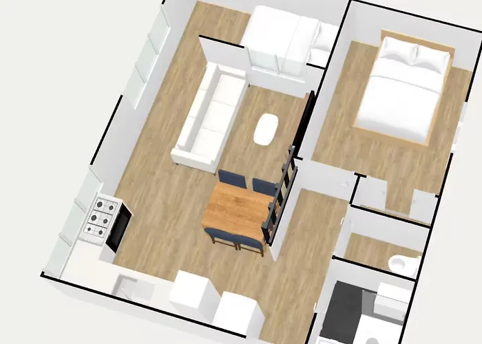 Ecrin Large Parking 2 Bedrooms Fiber Close To Tram 公寓 格勒诺布尔