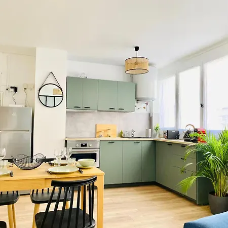 L'ecrin - 2 Bedrooms - Large Free Parking & Close To Tram غرونوبل