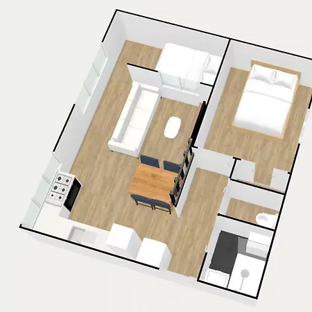 L'ecrin - 2 Bedrooms - Large Free Parking & Close To Tram شقة غرونوبل
