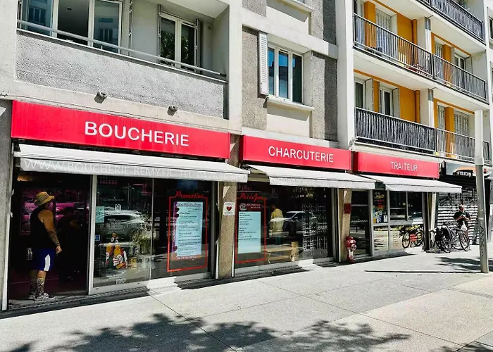 Ecrin Large Parking 2 Bedrooms Fiber Close To Tram דירה