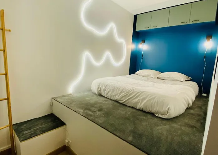 Ecrin Large Parking 2 Bedrooms Fiber Close To Tram גרנובל