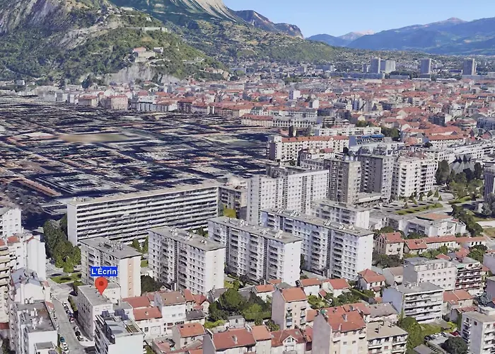 דירה Ecrin Large Parking 2 Bedrooms Fiber Close To Tram גרנובל